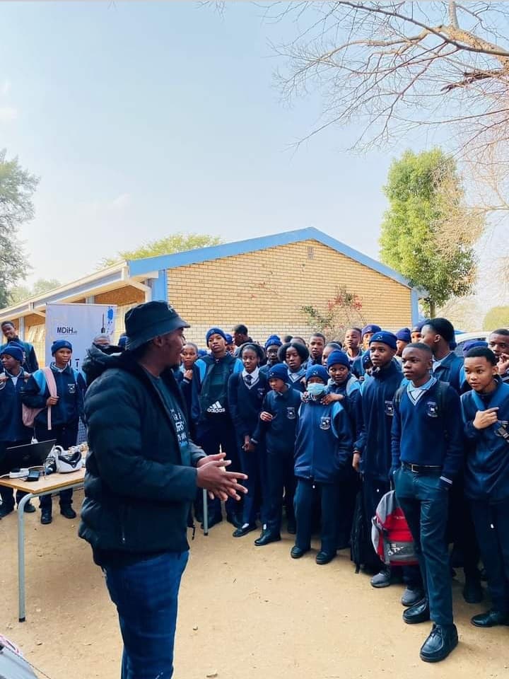 Career Day Exhibition at Letsatsing High School